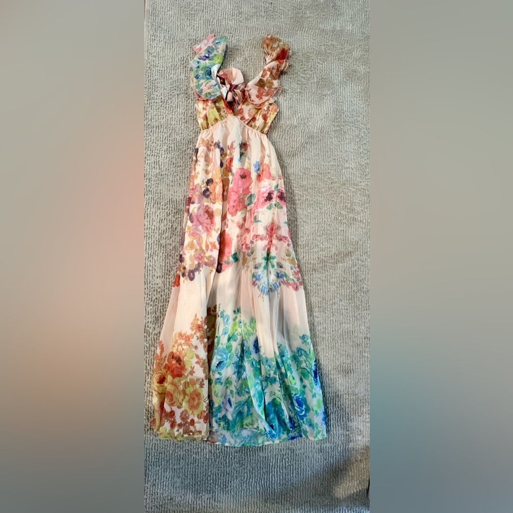 V neck maxi dress!